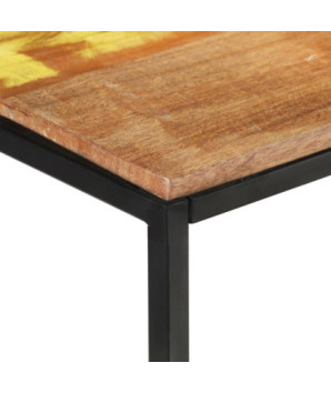 Servantă, 150 x 30 x 75 cm, lemn reciclat, cu aspect industrial - WOODBB231