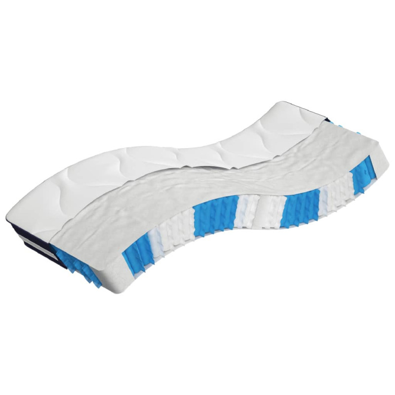 Saltea cu arcuri buzunar, fermitate medie, 90x200 cm - WOODBB2153 Saltea cu arcuri buzunar, fermitate medie, 90x200 cm - WOODBB2153