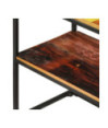 Servantă, 150 x 30 x 75 cm, lemn reciclat, cu aspect industrial - WOODBB231 Servantă, 150 x 30 x 75 cm, lemn reciclat, cu aspect industrial - WOODBB231