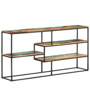 Servantă, 150 x 30 x 75 cm, lemn reciclat, cu aspect industrial - WOODBB231