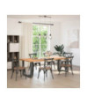Picioare de masă în formă de T, 2 buc., antracit, 70x35x(72-73) cm, oțel - WOODBB2163 Picioare de masă în formă de T, 2 buc., antracit, 70x35x(72-73) cm, oțel - WOODBB2163