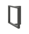 Picioare de masă în formă de T, 2 buc., antracit, 70x35x(72-73) cm, oțel - WOODBB2163 Picioare de masă în formă de T, 2 buc., antracit, 70x35x(72-73) cm, oțel - WOODBB2163