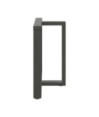 Picioare de masă în formă de T, 2 buc., antracit, 100x35x(72-73) cm, oțel - WOODBB2165