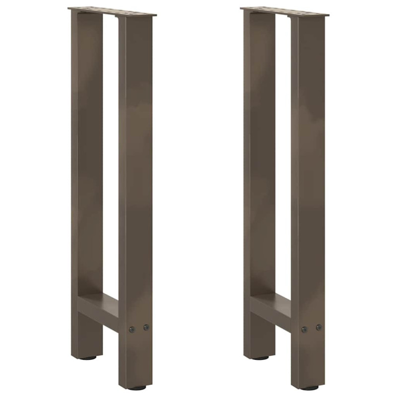 Picioare masă consolă oțel natural 2 buc 38x(72-73) cm oțel - WOODBB2166 Picioare masă consolă oțel natural 2 buc 38x(72-73) cm oțel - WOODBB2166