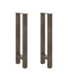 Picioare masă consolă oțel natural 2 buc 38x(72-73) cm oțel - WOODBB2166 Picioare masă consolă oțel natural 2 buc 38x(72-73) cm oțel - WOODBB2166