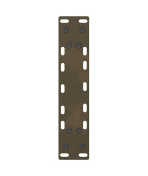 Picioare masă consolă oțel natural 2 buc 38x(72-73) cm oțel - WOODBB2166