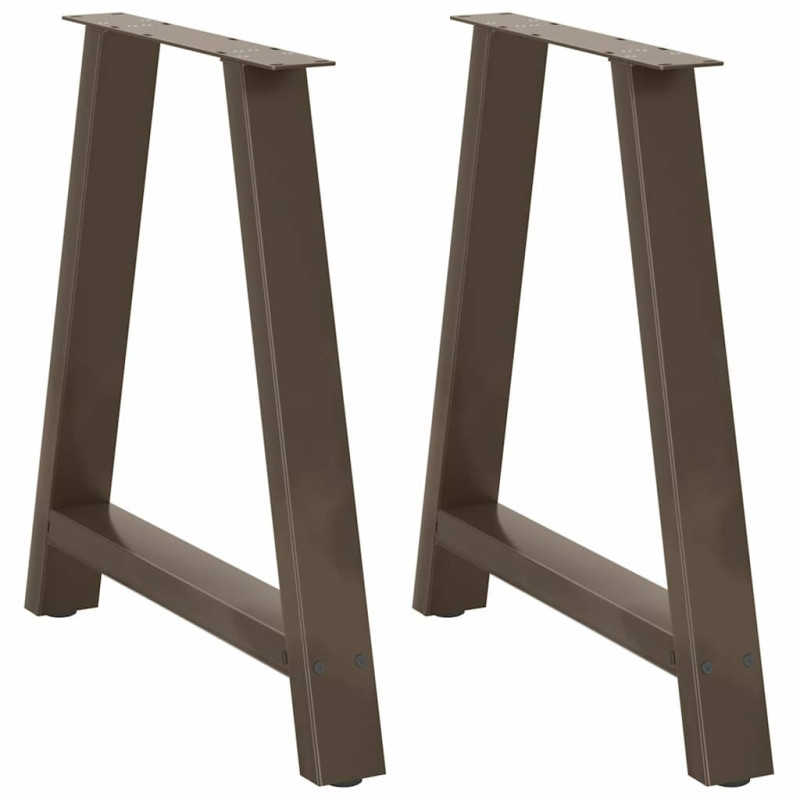 Picioare de masă în formă de A, 2 buc., 70x(72-73) cm, oțel - WOODBB2167 Picioare de masă în formă de A, 2 buc., 70x(72-73) cm, oțel - WOODBB2167