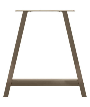 Picioare de masă în formă de A, 2 buc., 70x(72-73) cm, oțel - WOODBB2167