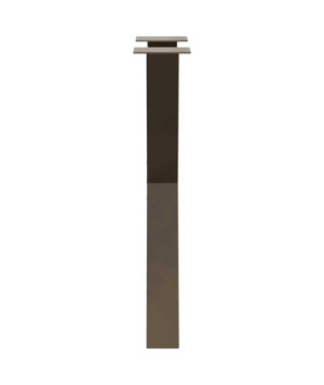 Picioare de masă în formă de X, 2 buc., oțel natural, 50x(72-73) cm - WOODBB2168