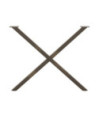 Picioare de masă în formă de X, 2 buc., oțel natural, 90x(72-73) cm - WOODBB2170 Picioare de masă în formă de X, 2 buc., oțel natural, 90x(72-73) cm - WOODBB2170