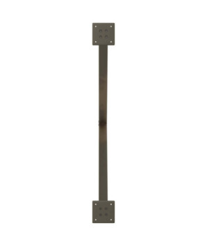 Picioare de masă în formă de X, 2 buc., oțel natural, 90x(72-73) cm - WOODBB2170