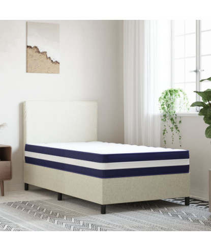 Saltea cu arcuri buzunar, fermitate medie, 80x200 cm - WOODBB2174