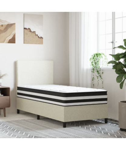 Saltea cu arcuri buzunar, fermitate medie, 90x200 cm - WOODBB2175