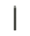 Picioare masă de sufragerie antracit, 2 buc., 70x(72-73) cm, oțel - WOODBB2183