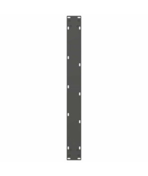 Picioare masă de sufragerie antracit, 2 buc., 70x(72-73) cm, oțel - WOODBB2183
