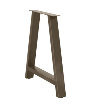 Picioare de masă în formă de A, 2 buc., 80x(72-73) cm, oțel - WOODBB2184