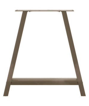 Picioare de masă în formă de A, 2 buc., 80x(72-73) cm, oțel - WOODBB2184