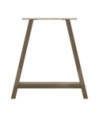 Picioare de masă în formă de A, 2 buc., 80x(72-73) cm, oțel - WOODBB2184