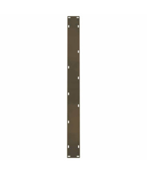 Picioare de masă din oțel natural, 2 buc., 90x(72-73) cm - WOODBB2185