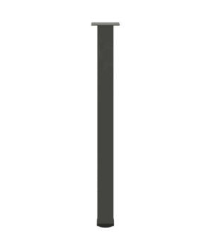 Picioare de masă de bar, antracit, 4 buc., 100-102 cm, oțel - WOODBB2186