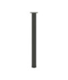 Picioare de masă de bar, antracit, 4 buc., 100-102 cm, oțel - WOODBB2186