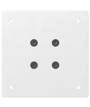 Picioare de masă de bar, 4 buc., alb, 90-92 cm, oțel - WOODBB2187