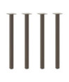 Picioare masă consolă, 4 buc., oțel natural, 72-74 cm - WOODBB2189 Picioare masă consolă, 4 buc., oțel natural, 72-74 cm - WOODBB2189
