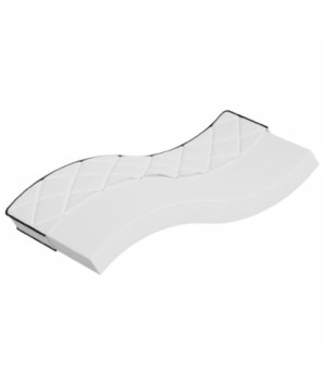 Saltea din spumă, fermitate medie moale, 70x200 cm - WOODBB2192
