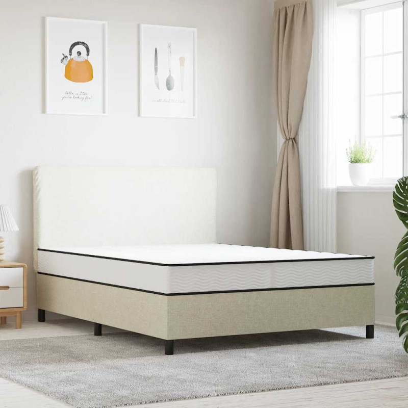 Saltea cu arcuri bonnell, fermitate medie, 140x200 cm - WOODBB2195