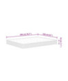 Saltea cu arcuri bonnell, fermitate medie, 160x200 cm - WOODBB2198