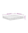 Saltea cu arcuri bonnell, fermitate medie, 200x200 cm - WOODBB2199 Saltea cu arcuri bonnell, fermitate medie, 200x200 cm - WOODBB2199