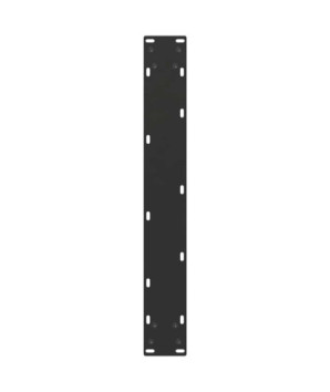 Picioare de masă în formă de U, 3 buc., negru, 70x(72-73) cm, oțel - WOODBB2202