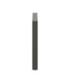 Picioare de masă în formă de U, 3 buc., antracit, 100x(72-73) cm, oțel - WOODBB2204