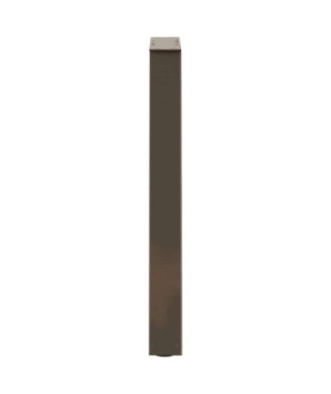 Picioare de masă în formă de V, 2 buc., oțel natural, 50x(72-73,3) cm - WOODBB2206
