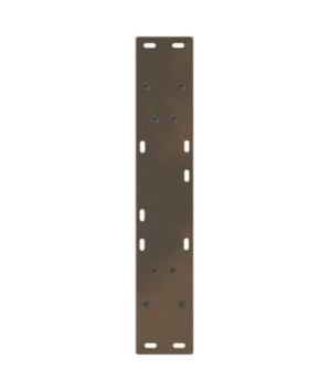 Picioare de masă în formă de V, 2 buc., oțel natural, 50x(72-73,3) cm - WOODBB2206