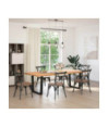 Picioare de masă în formă de V, 2 buc., negru, 90x(72-73,3) cm, oțel - WOODBB2209 Picioare de masă în formă de V, 2 buc., negru, 90x(72-73,3) cm, oțel - WOODBB2209