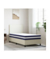 Saltea cu arcuri buzunare Single Size fermitate medie 90x190 cm - WOODBB2214