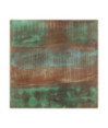 Masă laterală cu roți, 40x40x42 cm, lemn reciclat, cu aspect rustic - WOODBB237 Masă laterală cu roți, 40x40x42 cm, lemn reciclat, cu aspect rustic - WOODBB237