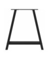 Picioare de masă în formă de A, 2 buc., negru, 80x(72-73) cm, oțel - WOODBB2226 Picioare de masă în formă de A, 2 buc., negru, 80x(72-73) cm, oțel - WOODBB2226