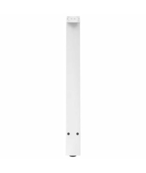 Picioare de masă în formă de A, 2 buc., alb, 60x(72-73) cm, oțel - WOODBB2227