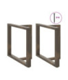 Picioare de masă în formă de T, 2 buc., negru, 90x35x(72-73) cm, oțel - WOODBB2228 Picioare de masă în formă de T, 2 buc., negru, 90x35x(72-73) cm, oțel - WOODBB2228