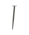 Picioare de masă consolă formă conică 4 buc. antracit 72-73 cm oțel - WOODBB2230