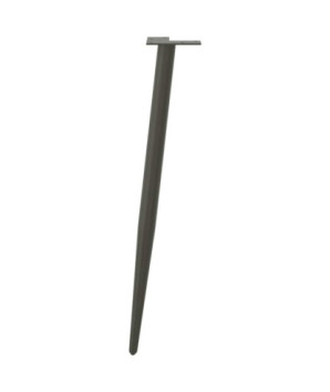 Picioare de masă consolă formă conică 4 buc. antracit 72-73 cm oțel - WOODBB2230