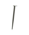 Picioare de masă consolă formă conică 4 buc. antracit 72-73 cm oțel - WOODBB2230