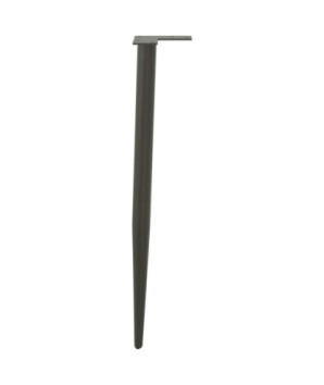 Picioare de masă consolă formă conică 4 buc. antracit 72-73 cm oțel - WOODBB2230