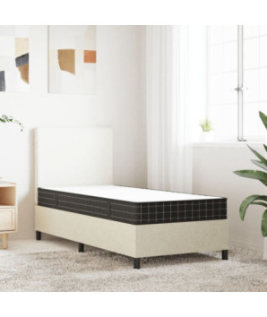 Saltea cu arcuri bonnell Single Size, fermitate medie 90x190 cm - WOODBB2234