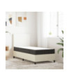 Saltea cu arcuri bonnell Single Size, fermitate medie 90x190 cm - WOODBB2234