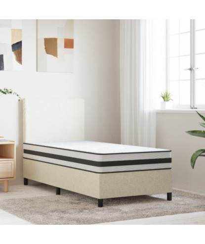 Saltea cu arcuri bonnell Single Size, fermitate medie 90x190 cm - WOODBB2237