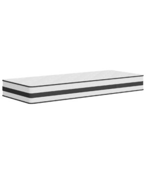 Saltea cu arcuri bonnell Single Size, fermitate medie 90x190 cm - WOODBB2237