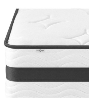 Saltea cu arcuri bonnell Single Size, fermitate medie 90x190 cm - WOODBB2237